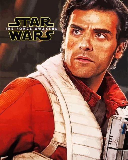 Aesthetic Poe Dameron Star Wars Diamond Painting