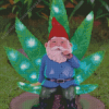 Aesthetic Garden Gnome Smoking Diamond Painting