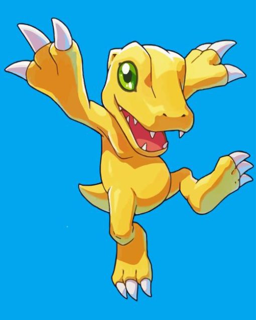 Agumon Diamond Painting