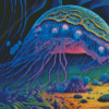 Alien Jellyfish Shrimp Diamond Painting