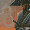 Alone Samurai Diamond Painting