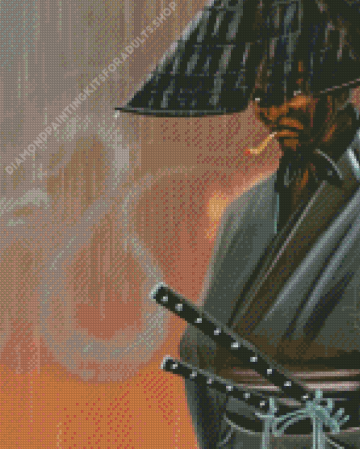 Alone Samurai Diamond Painting