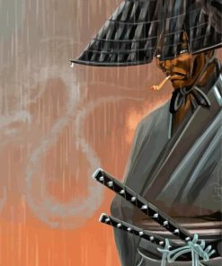 Alone Samurai Diamond Painting