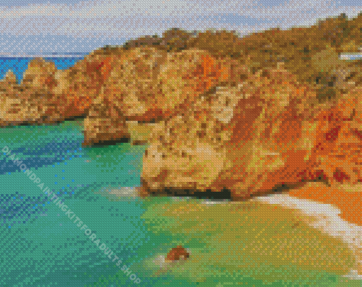 Alvor Beach Diamond Painting