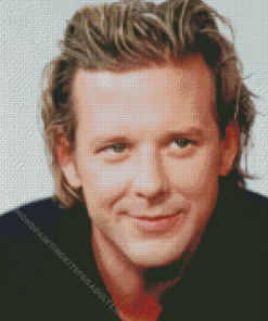 American Actor Mickey Rourke Diamond Painting