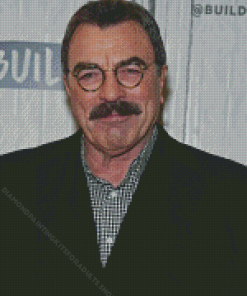 American Tom Selleck Diamond Painting