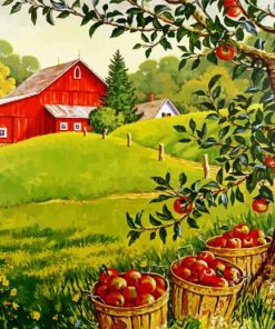 Apples Orchard Diamond Painting