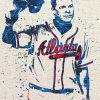 Atlanta Braves Chipper Jones Diamond Painting