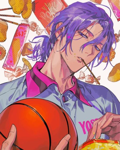 Atsushi Murasakibara Anime Diamond Painting