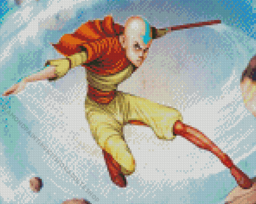 Avatar Aang The Last Airbender Diamond Painting