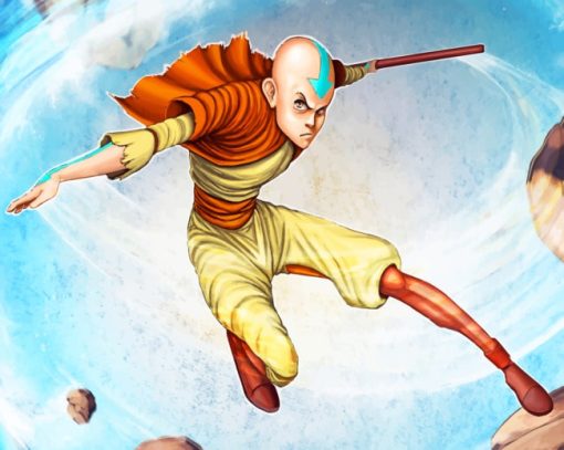 Avatar Aang The Last Airbender Diamond Painting