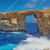 Azure Window Malta Diamond Painting