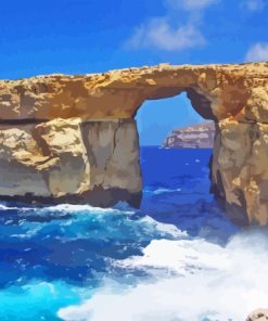 Azure Window Malta Diamond Painting