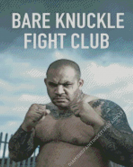 Bake Knuckle Fight Club Poster Diamond Painting