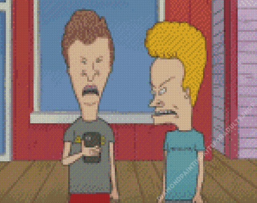 Beavis and Butthead Diamond Painting