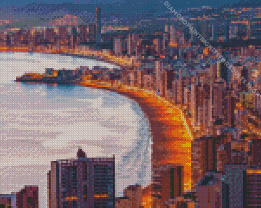 Benidorm Spain Diamond Painting