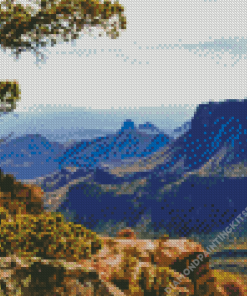 Big Bend National Park Landscape Diamond Painting