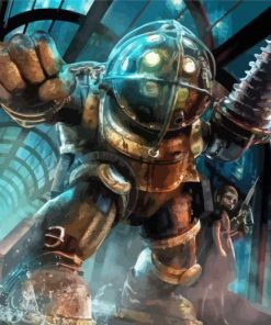 Bioshock Game Characters Diamond Painting