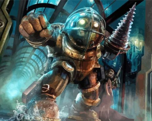 Bioshock Game Characters Diamond Painting