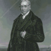 Black And White George Stephenson Diamond Painting