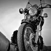 Black And White Honda Shadow Diamond Painting