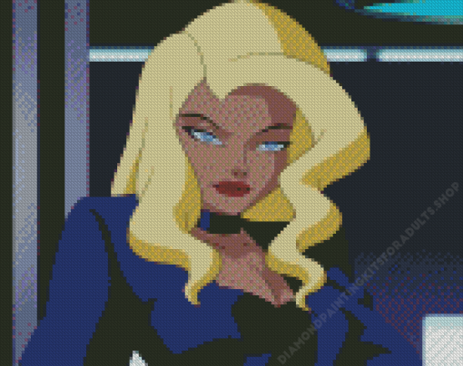 Black Canary Justice League Diamond Painting