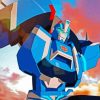 Blurr Transformers Rescuebots Diamond Painting