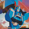 Blurr Transformers Rescuebots Diamond Painting