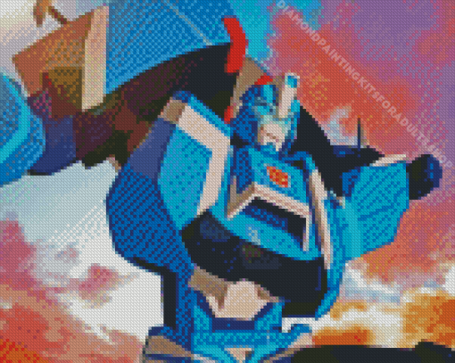 Blurr Transformers Rescuebots Diamond Painting