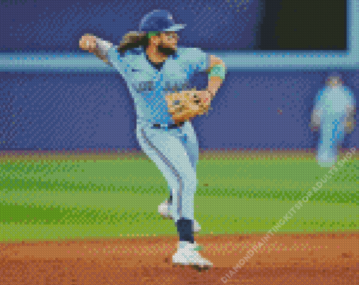 Bo Bichette American Baseballer Diamond Painting