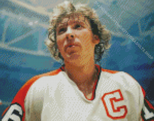 Bobby Clarke Ice Hockey Centre Diamond Painting