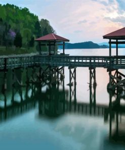 Booker T Washington State Park Chattanooga Diamond Painting