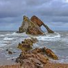 Bow Fiddle Rock Portknockie Diamond Painting