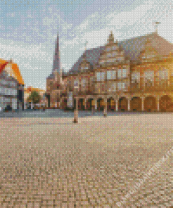 Bremen City Hall Diamond Painting