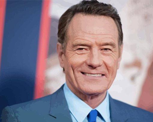 Bryan Cranston Smiling Diamond Painting