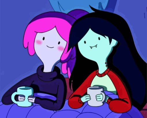 Bubblegum and Marceline Diamond Painting