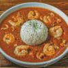 Cajun Food Soup Diamond Painting