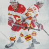 Calgary flames Ice Hockey Team Players Diamond Painting