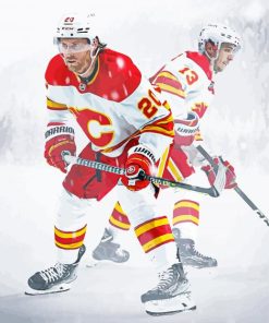 Calgary flames Ice Hockey Team Players Diamond Painting