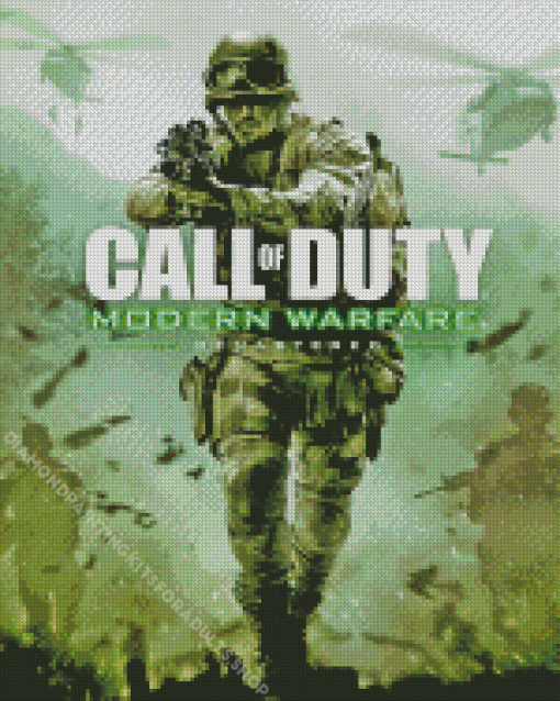 Call of Duty Modern Warfare Game Diamond Painting