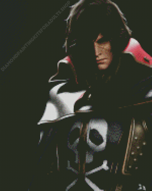 Captain Harlock Anime Character Diamond Painting