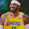 Carmelo Anthony Lakers Basketball Player Diamond Painting