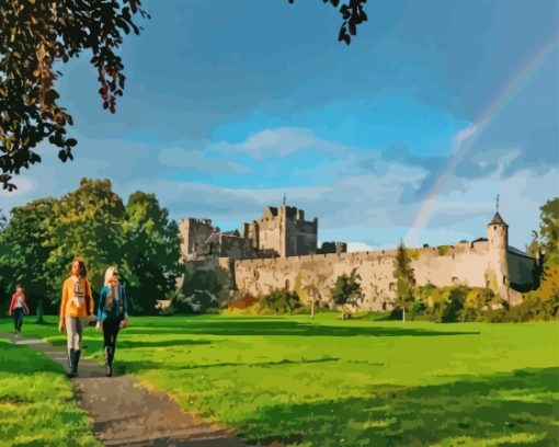 Castle in Tipperary Ireland Diamond Painting