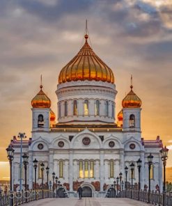 Cathedral of Christ the Saviour Russia Diamond Painting