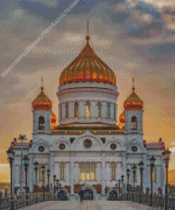 Cathedral of Christ the Saviour Russia Diamond Painting