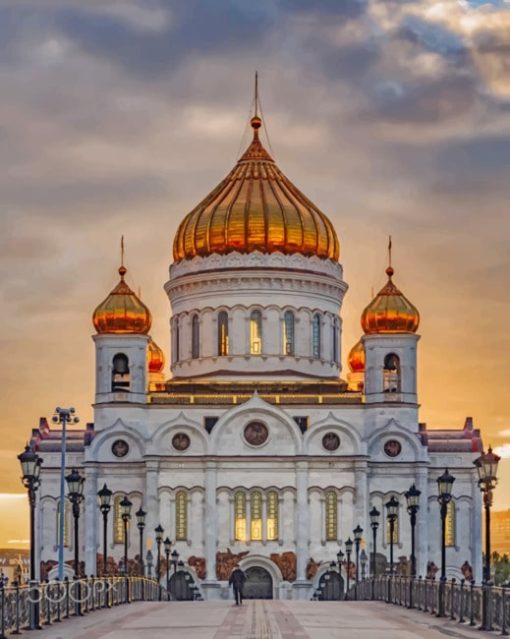 Cathedral of Christ the Saviour Russia Diamond Painting