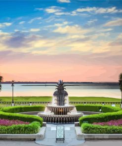 Charleston Joe Riley Waterfront Park Diamond Painting