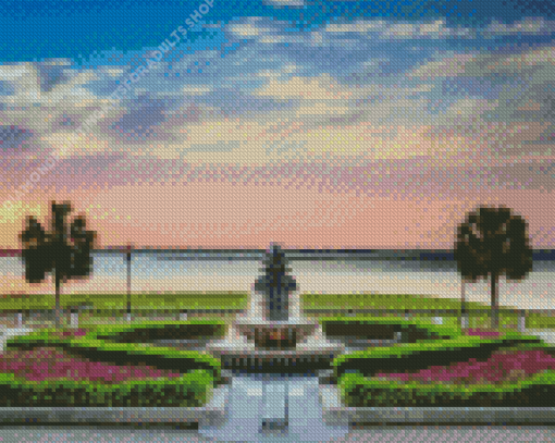 Charleston Joe Riley Waterfront Park Diamond Painting