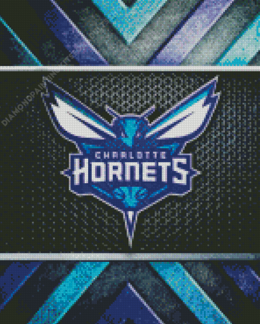 Charlotte Hornets Logo Diamond Painting