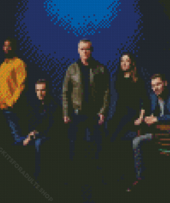 Chicago PD Characters Diamond Painting